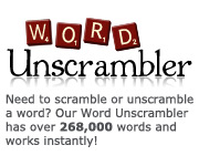 Word Unscrambler